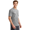 Sport-Tek Men's Black Electric PosiCharge Electric Heather Tee