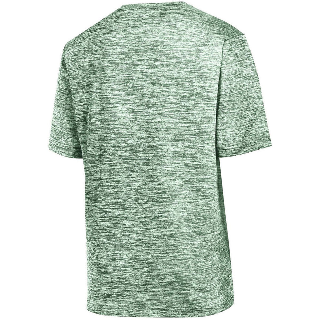 Sport-Tek Men's Forest Green Electric PosiCharge Electric Heather Tee