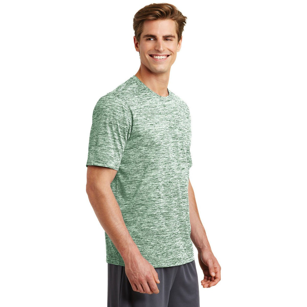 Sport-Tek Men's Forest Green Electric PosiCharge Electric Heather Tee