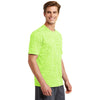 Sport-Tek Men's Lime Shock Electric PosiCharge Electric Heather Tee