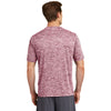 Sport-Tek Men's Maroon Electric PosiCharge Electric Heather Tee