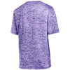 Sport-Tek Men's Purple Electric PosiCharge Electric Heather Tee