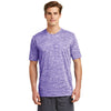 Sport-Tek Men's Purple Electric PosiCharge Electric Heather Tee