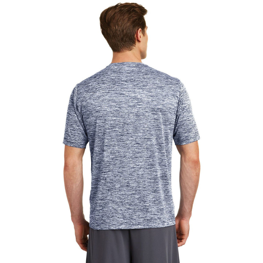 Sport-Tek Men's True Navy Electric PosiCharge Electric Heather Tee