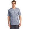 Sport-Tek Men's True Navy Electric PosiCharge Electric Heather Tee