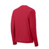 Sport-Tek Men's Deep Red Long Sleeve PosiCharge Competitor Cotton Touch Tee