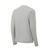 Sport-Tek Men's Silver Long Sleeve PosiCharge Competitor Cotton Touch Tee
