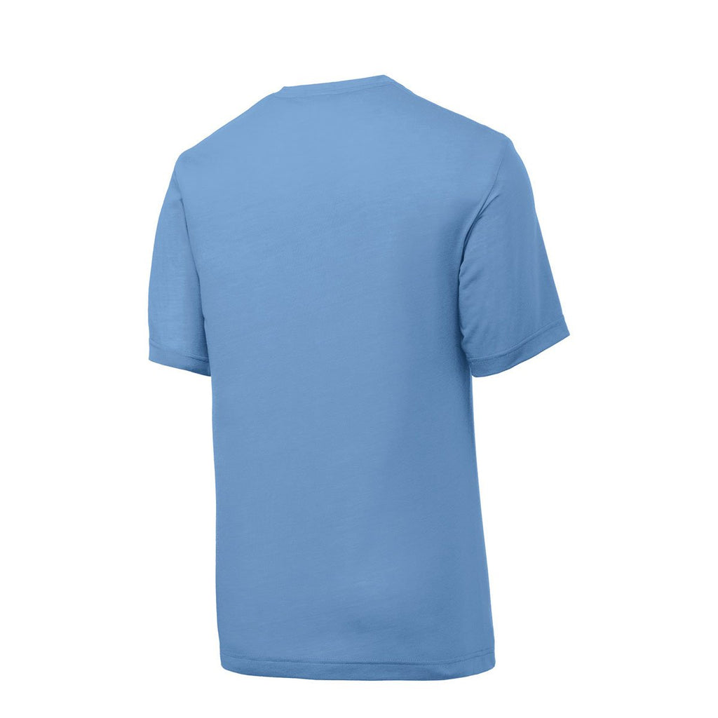 Sport-Tek Men's Carolina Blue PosiCharge Competitor Cotton Touch Tee