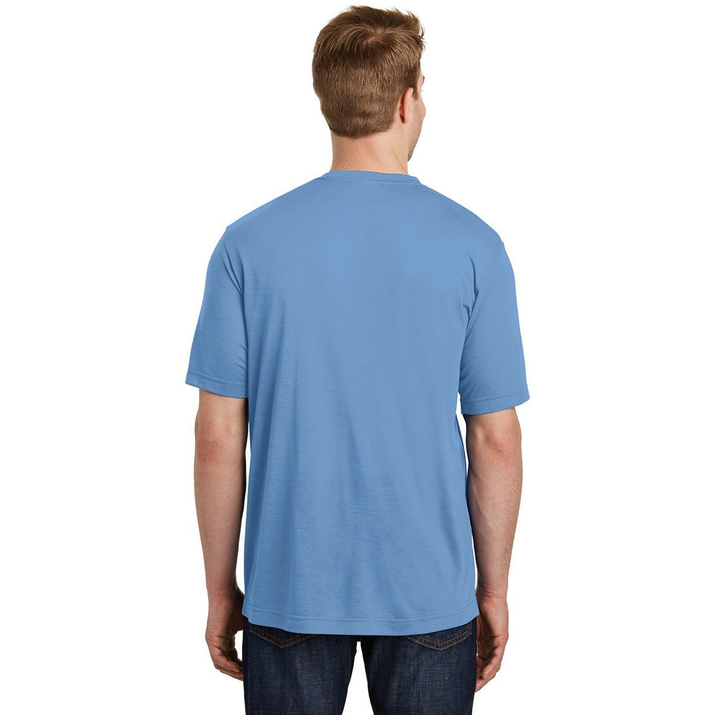 Sport-Tek Men's Carolina Blue PosiCharge Competitor Cotton Touch Tee