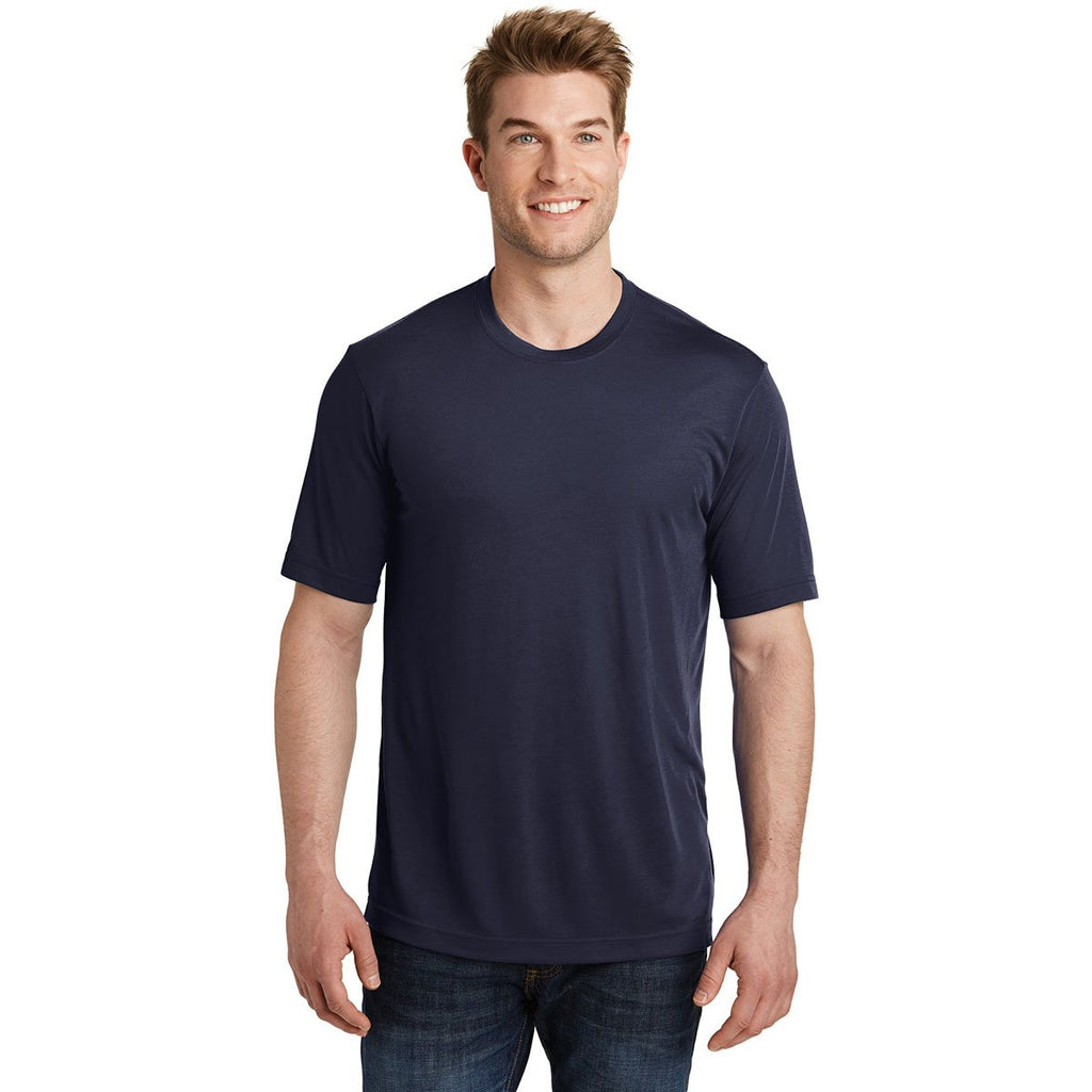 Sport-Tek Men's True Navy PosiCharge Competitor Cotton Touch Tee