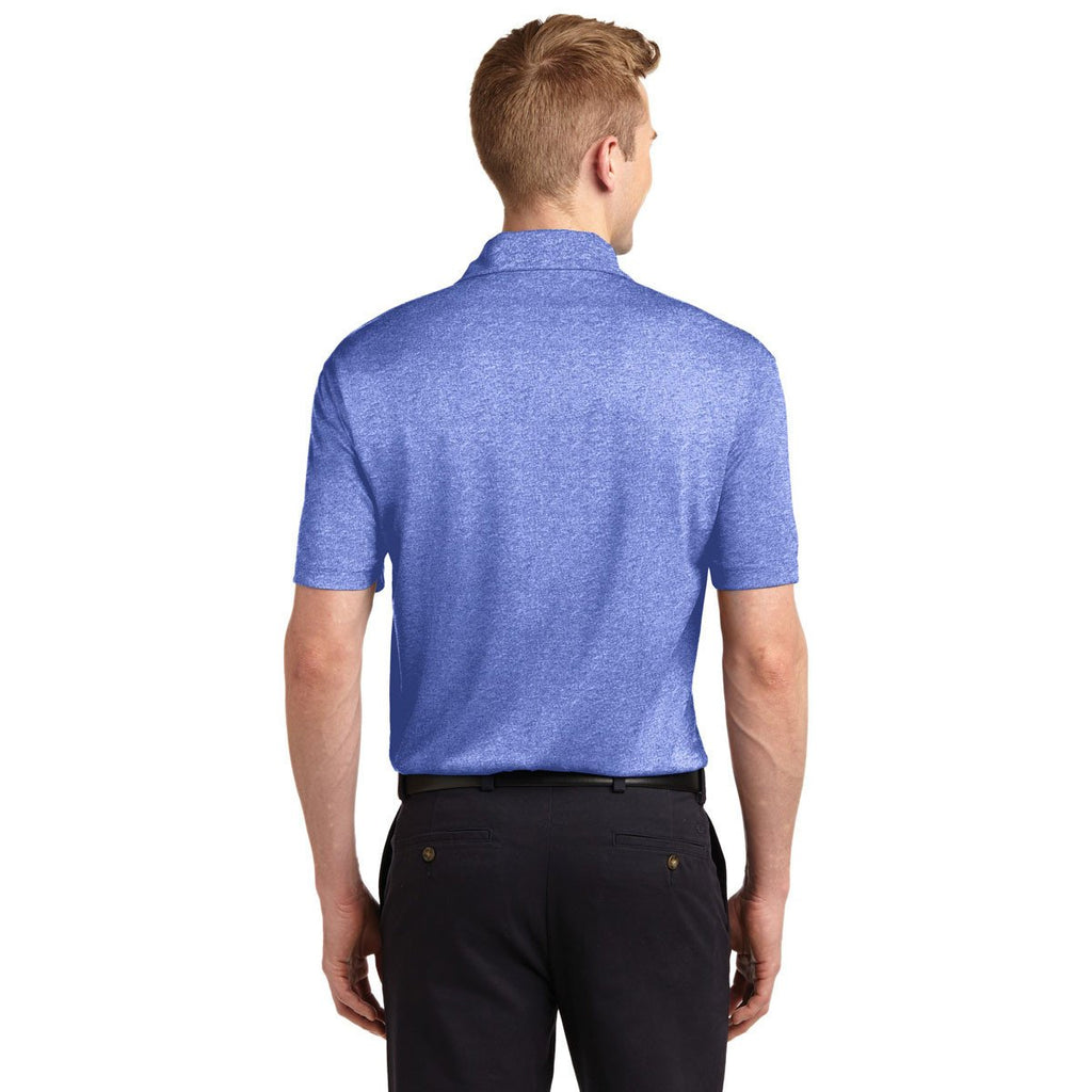 Sport-Tek Men's True Royal Heather Contender Polo