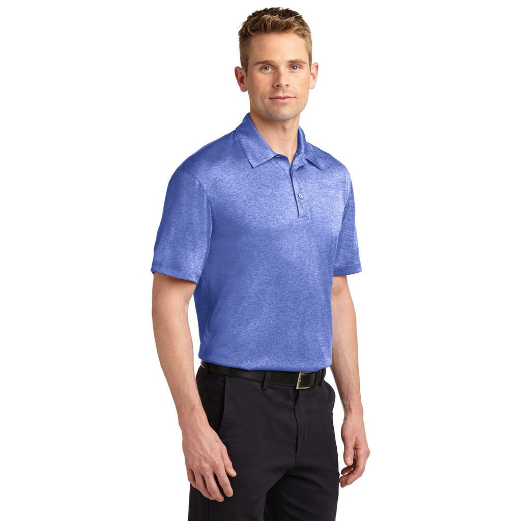 Sport-Tek Men's True Royal Heather Contender Polo