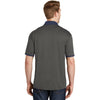 Sport-Tek Men's Graphite Heather/True Navy Heather Contender Contrast Polo