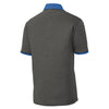 Sport-Tek Men's Graphite Heather/True Royal Heather Contender Contrast Polo