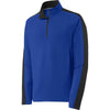 au-st861-sport-tek-blue-quarter-zip-pullover