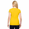 Champion Women's Sport Athletic Gold for Team 365 Vapor Cotton Short-Sleeve V-Neck