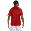 Champion Men's Scarlet Double Dry 4.1-Ounce Mesh T-Shirt