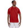 Champion Men's Scarlet Double Dry 4.1-Ounce Mesh T-Shirt