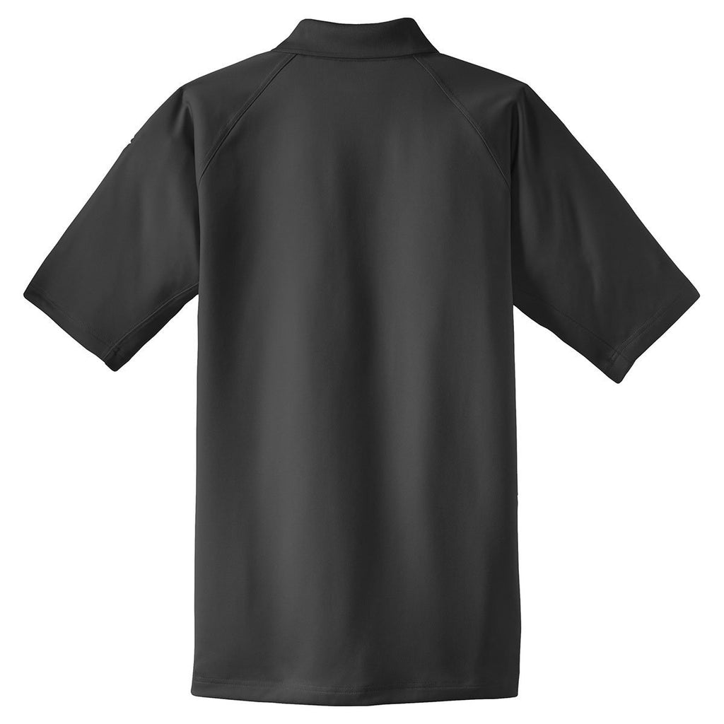 CornerStone Men's Charcoal Tall Select Snag-Proof Tactical Polo