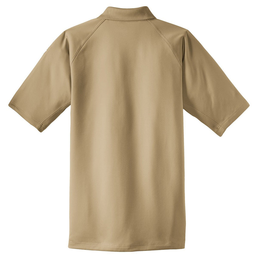 CornerStone Men's Tan Tall Select Snag-Proof Tactical Polo