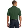 Port Authority Men's Deep Forest Green Tall Core Classic Pique Polo