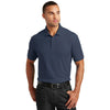 Port Authority Men's River Blue Navy Tall Core Classic Pique Polo
