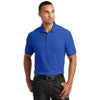 Port Authority Men's True Royal Tall Core Classic Pique Polo