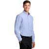 Port Authority Men's Oxford Blue Tall Superpro Oxford Shirt