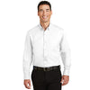 Port Authority Men's White Tall SuperPro Twill Shirt