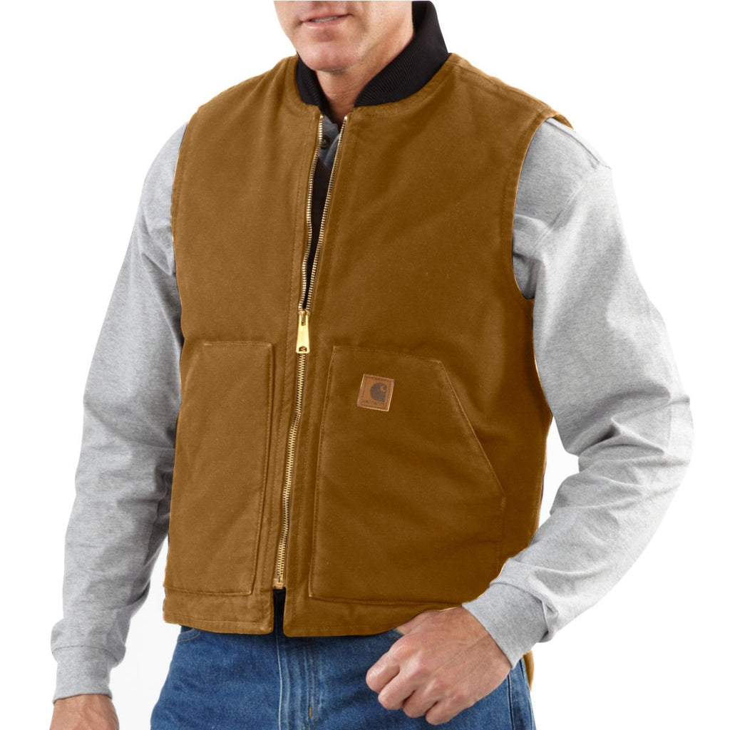 Carhartt Men's Carhartt Brown Sandstone Vest