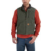 Carhartt Men's Tall Moss/Black Mock Neck Vest