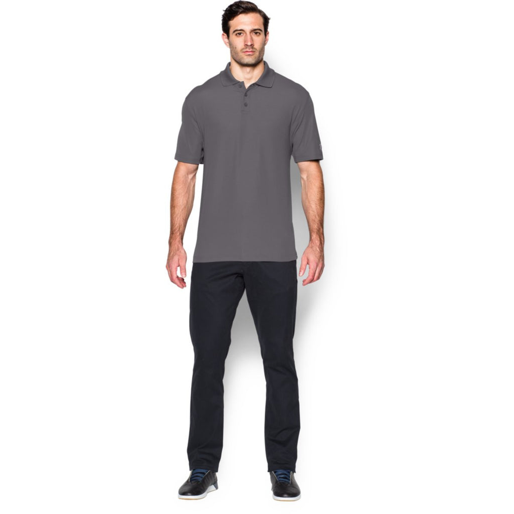 Under Armour Corporate Men's Graphite Performance Polo