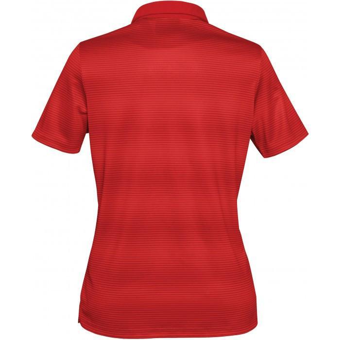 Stormtech Women's Bright Red/Dark Red Vibe Performance Polo