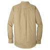 Port Authority Men's Wheat Long Sleeve Carefree Poplin Shirt