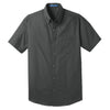 au-w101-port-authority-charcoal-poplin-shirt