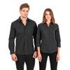 Identitee Women's Black Fifth Avenue 3/4 Sleeve Shirt