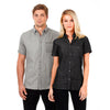 Identitee Men's Vintage Grey Dylan Short Sleeve Shirt