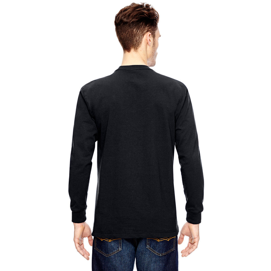 Dickies Men's Black 6.75 oz. Heavyweight Work Long-Sleeve Tall Work T-Shirt