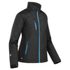 Stormtech Women's Black/Electric Blue Bolt Thermal Shell