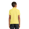 Port Authority Youth Lemon Drop Yellow Core Classic Pique Polo