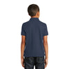 Port Authority Youth River Blue Navy Core Classic Pique Polo