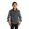 au-y219-port-authority-grey-fleece-vest