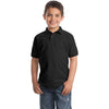 au-y500-port-authority-black-polo