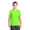 Sport-Tek Youth Neon Green PosiCharge Tough Tee