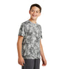 Sport-Tek Youth Dark Smoke Grey Mineral Freeze Tee