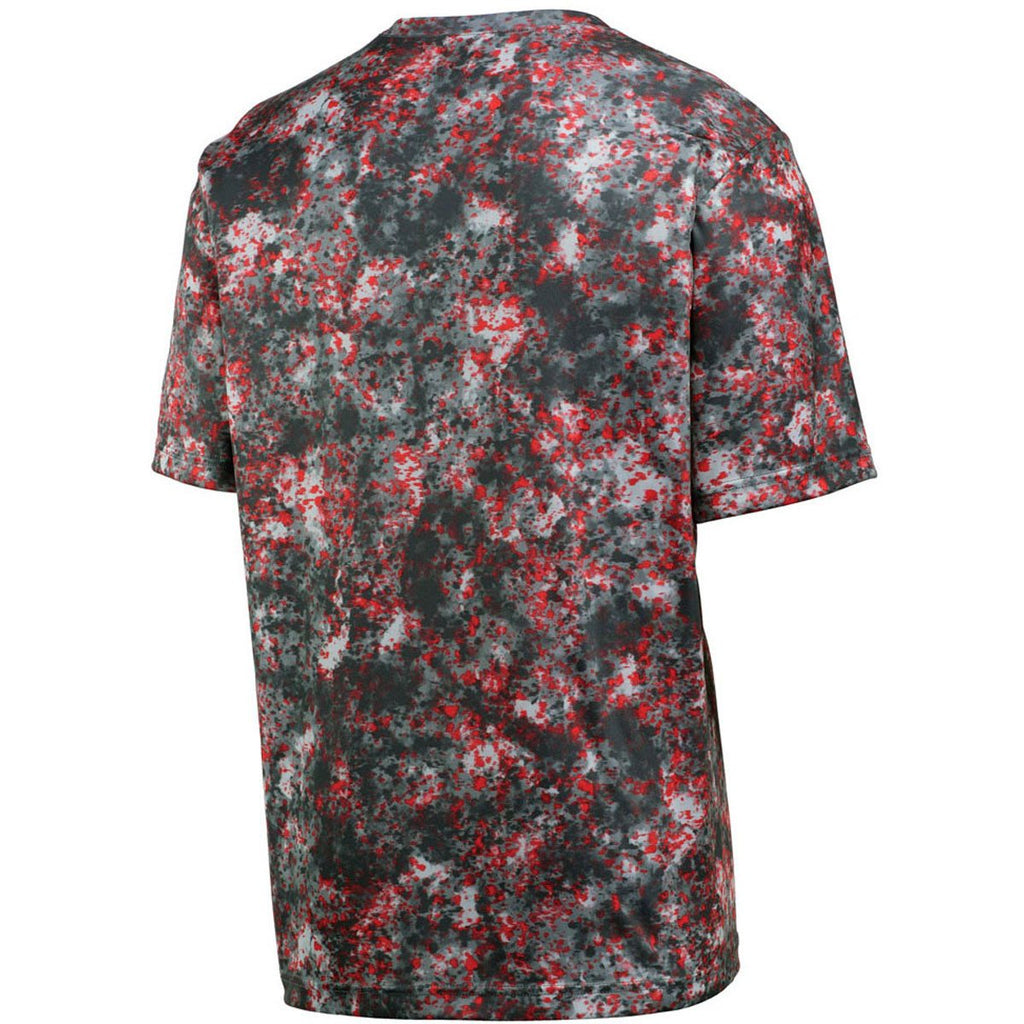 Sport-Tek Youth Deep Red Mineral Freeze Tee