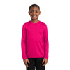 au-yst350ls-sport-tek-pink-tee