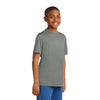 Sport-Tek Youth Grey Concrete PosiCharge Competitor Tee