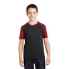 au-yst371-sport-tek-red-tee