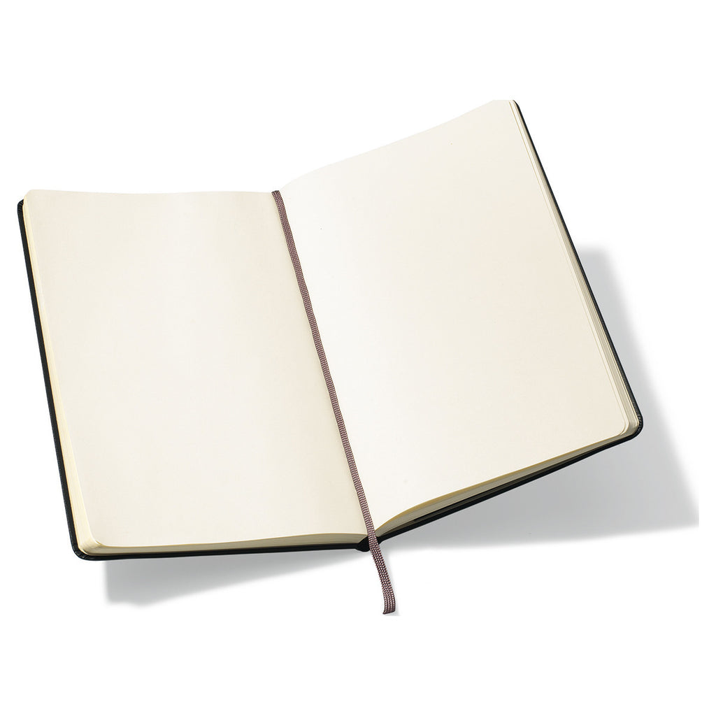 Moleskine Black Hard Cover Plain Large Notebook (5" x 8.25")